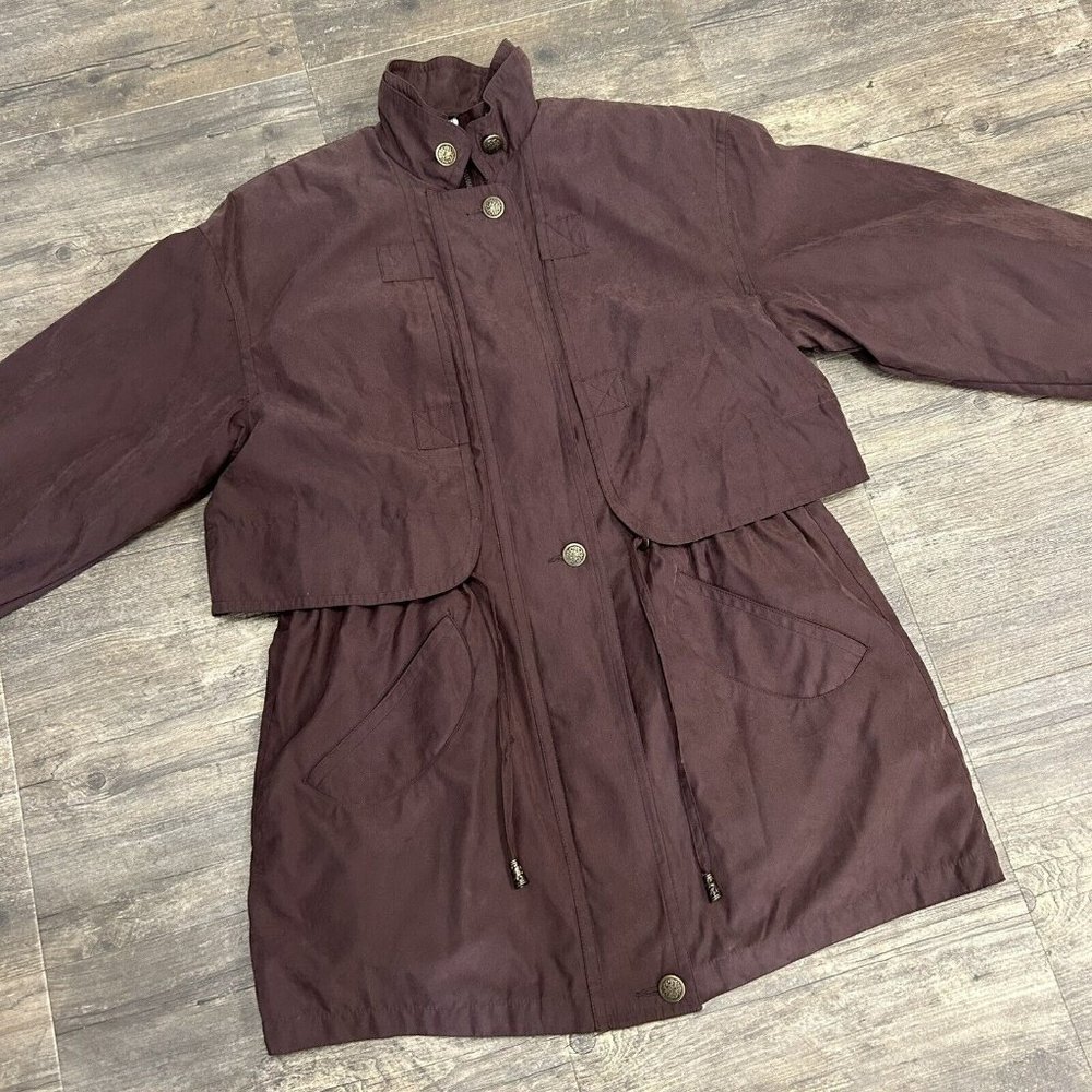 Vintage F.S.L. Collection Jacket/Coat Women‎ Size Medium Full Zip Polyester
